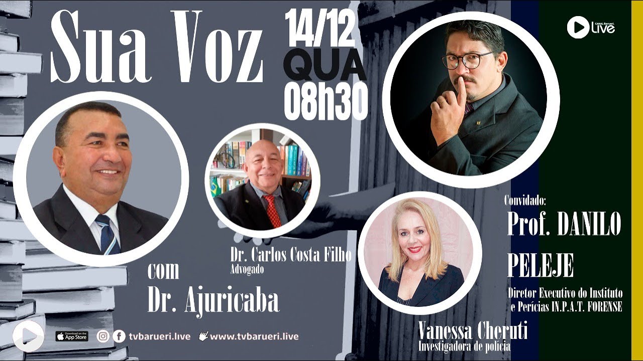 Professor Danilo Peleje  | Sua Voz Com Dr. Ajuricaba