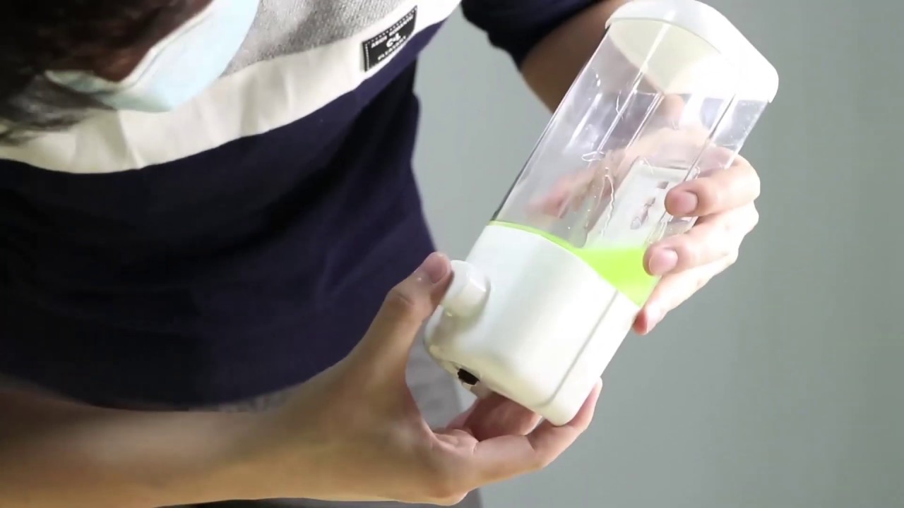 500 ml Seifenspender Manuell an der Wand montierter Badezimmerduschen