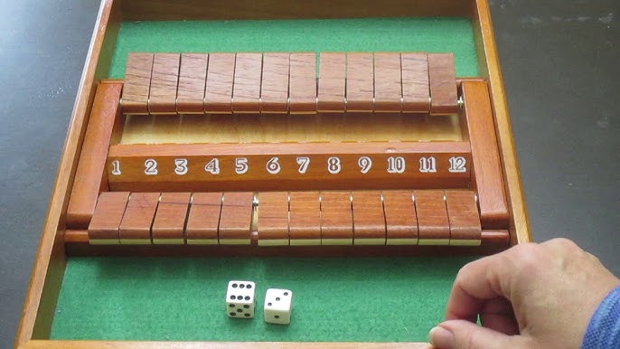 Shut The Box 1-4 Players – Tour de jeux - Divertioz