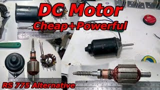 Powerful DC motor 'mod' car wiper motor || RS775 alternative