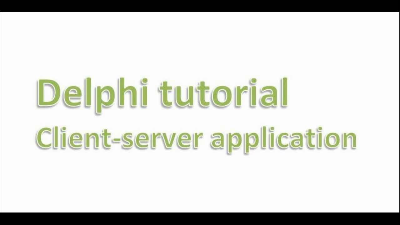 Application delphi