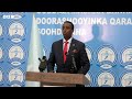"Maanta laga bilaabo waxaa furan diiwaan galinta ururada siyaasadda" Cabdikariin Axmed Xasan.