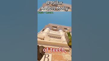 T-Molotovs - B-Pillar (B-Site) Anubis #cs2 #cs2nades #cs2tips #regentxd