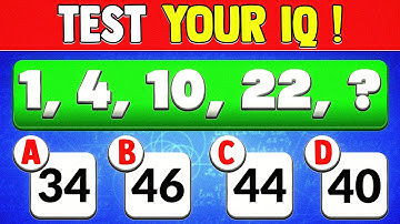 IQ Test Only 1% Can Solve | Ultimate Shapes, Patterns & Math Challenge