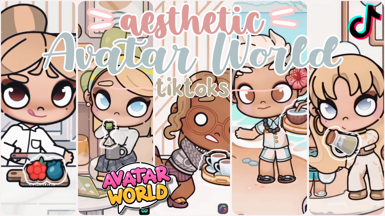 Avatar World Routine π₯45 minutes of Aesthetic Avatar World (routines, roleplay, cooking etc ...
