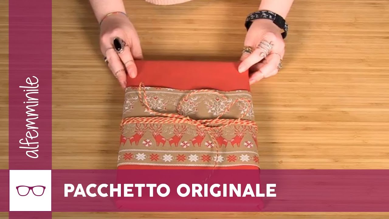 Come Incartare I Regali Di Natale In Modo Originale.Come Impacchettare Un Regalo In Modo Originale Youtube