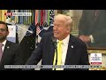 WATCH: President Trump "Hamas has no support" when asked about direct troop involvement - 10/15/25