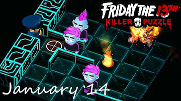 Friday the 13th Killer Puzzle Daily Death January 14 2021 Walkthrough