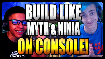 Fortnite: Build Like MYTH & NINJA on Console! (Fortnite Tips and Tricks)