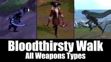 Bloodthirsty Walk Animation Showcase on Runescape