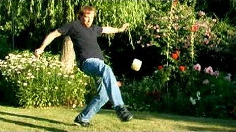 Tony Fisher being silly with a V-Cube 7 Puzzle