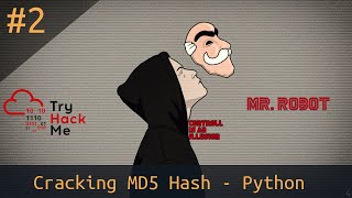 Cracking MD5 Hashes to get passwords - Python Script | Try Hack Me | Mr Robot - 2 | Hindi [Tutorial] Profile