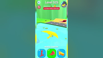 Shape Shifting 👻 GamePlay Walkthrough Level 525 |  #shorts #shapeshifting #trending #gameplay