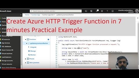 Tutorial to create Azure Function With Practical Example For Beginners
