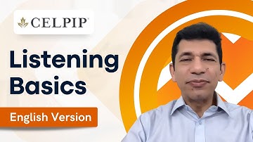 CELPIP | Listening Basics | English Version | www.webberz.in