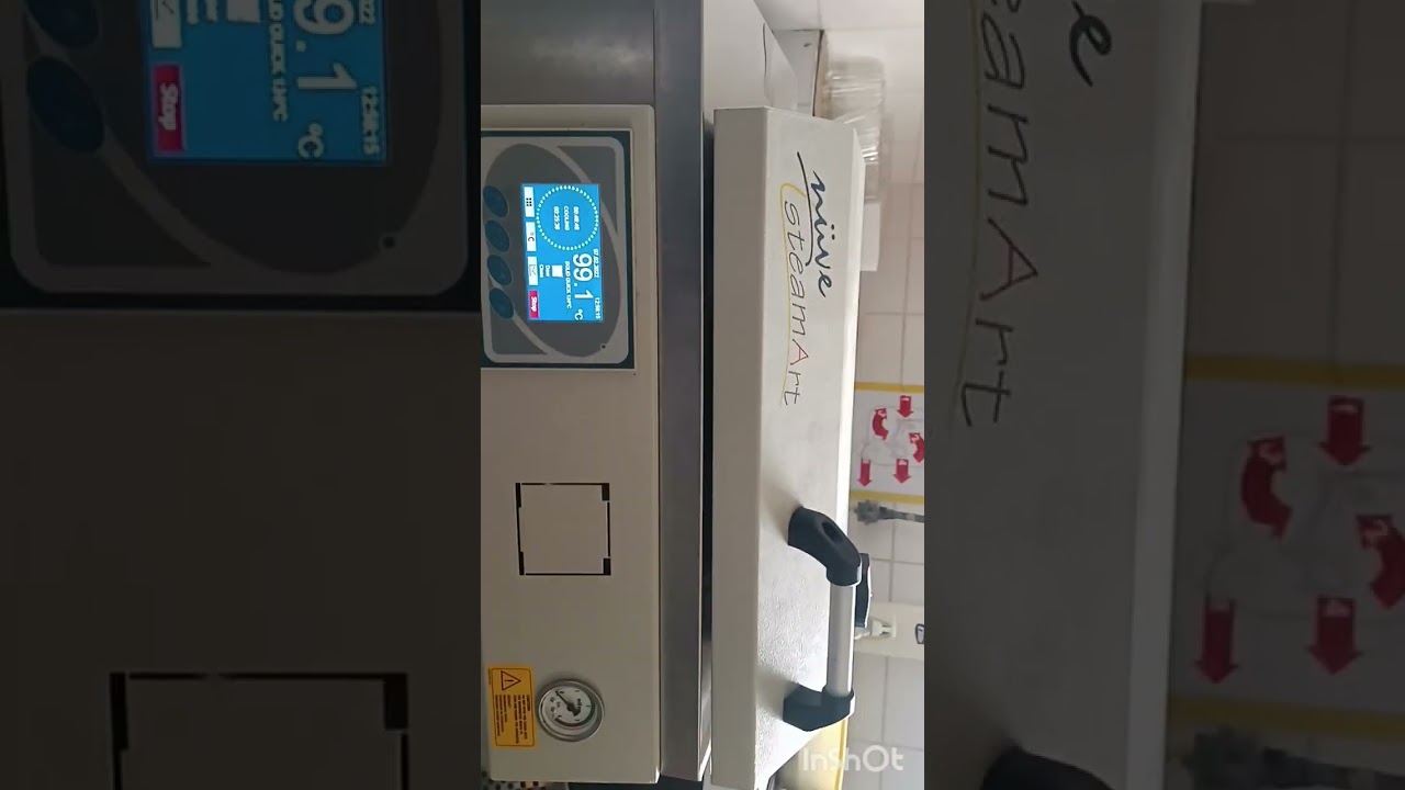 APUNTES AUTOCLAVE NUVE STEAM ART MODELO  OT 90L