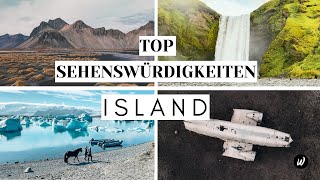 Island Sehenswürdigkeiten - TOP Highlights die Du auf einer Island Reise nicht verpassen darfst