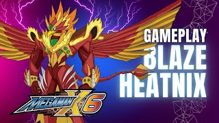 Megaman X6 - Blaze Heatnix | FlyIcarus Gameplay