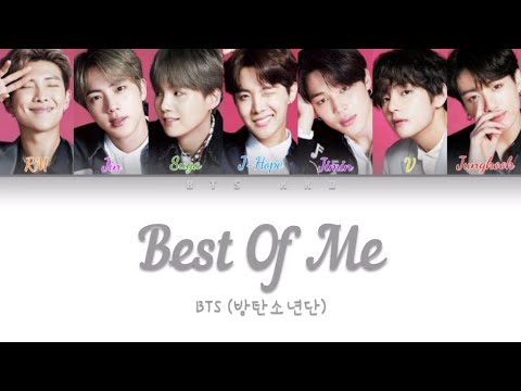 BTS (방탄소년단) - Best Of Me - Kolay Okunuş [Color Coded Lyrics/Han/Rom/가사/Tr]