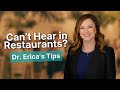 Can’t Hear in Restaurants? Try These Audiologist-Approved Tips 🍽️