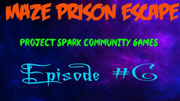 Maze Prison Escape Project Spark Community Games  #6
