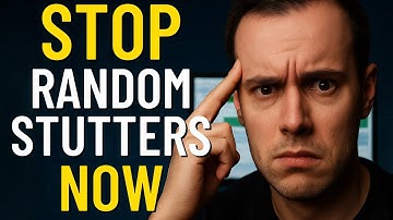 Stop Random Stutters & Frame Drops | Fix Hidden Memory Paging & Boost FPS in Windows 11/10