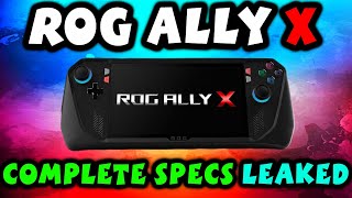 Almost Complete Rog Ally X Specs Leaked - Let's Explore by Retro Pocket 1,797 views 8 days ago 4 minutes, 50 seconds