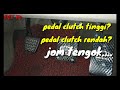 Cara adjust pedal clutch kereta gear manual yang menggunakan sistem clutch pump