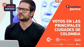 ¿Cómo votaron los colombianos en las principales ciudades del país? | Las Presidenciales