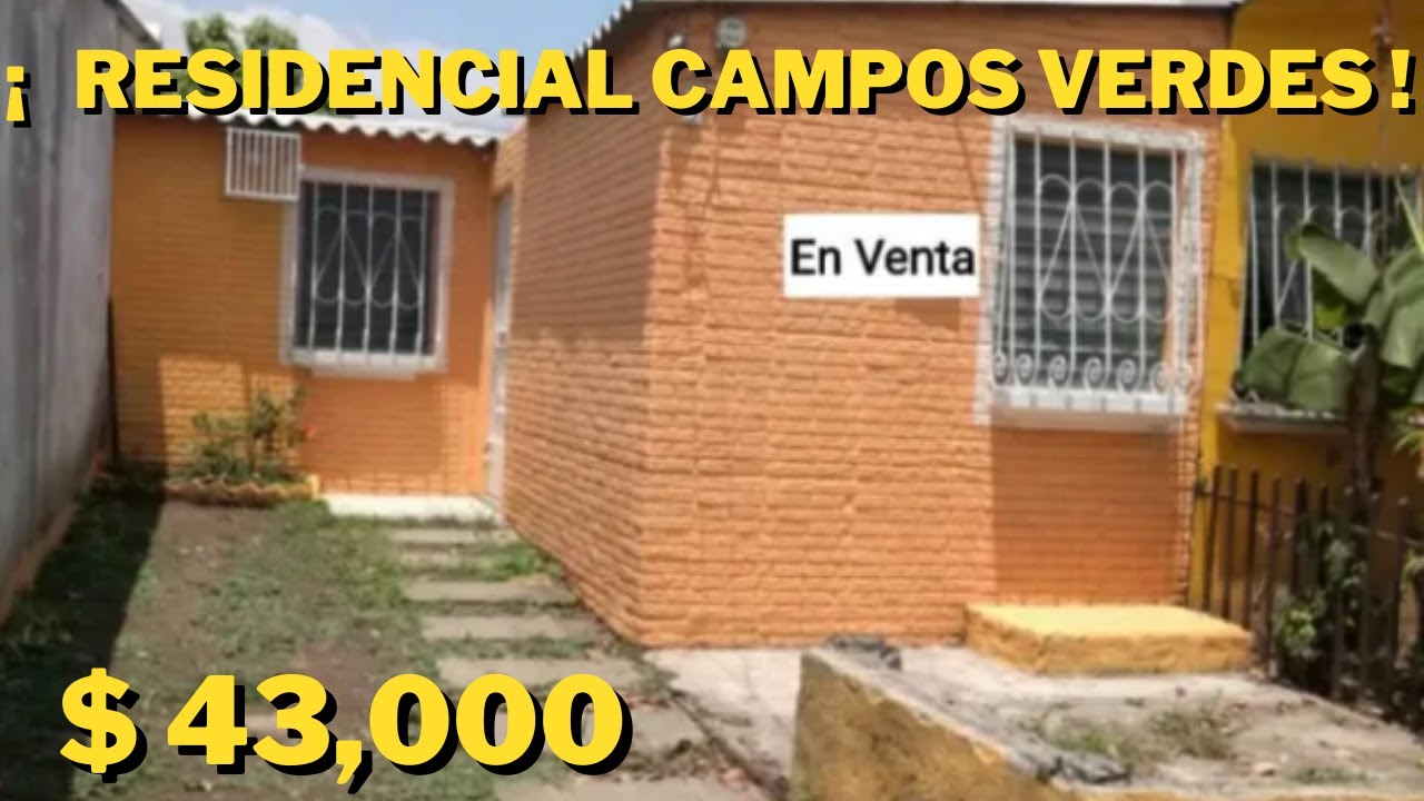Casa En Venta En Residencial Campos Verdes en Lourdes Colón // El