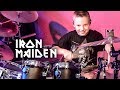 Run to the hills  iron maiden 9 year old drummer