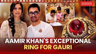 Aamir Khan's Ring For Gauri Spratt: 3 Months, 256 Hours, One Rare Ruby | Screen