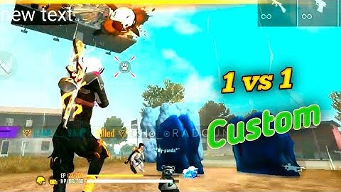 My friend 1v1 Custom challenge - part 2 /