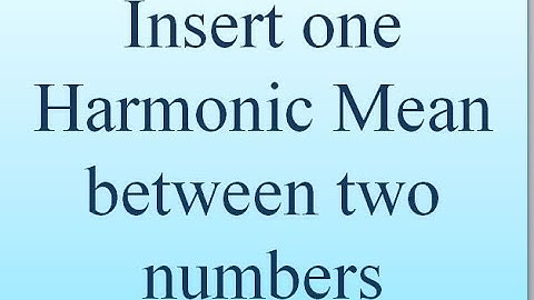 Insert one H M between two numbers