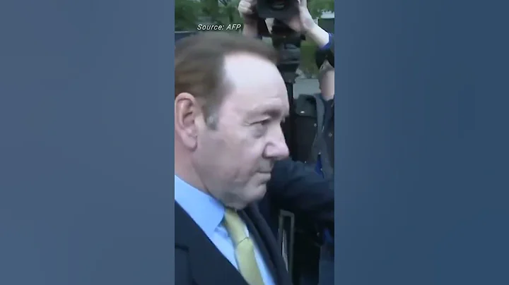 Kevin Spacey leaves court after being cleared by jury in sex assault case