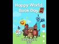 Happy World Book Day! 📖 #learningblocks #shorts #fyp