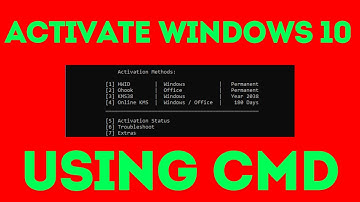 How to activate Windows permanently using cmd [Command Prompt] (All Editions) Without any SOFTWARE