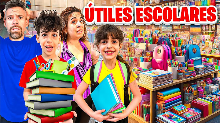 COMPRANDO los ÚTILES ESCOLARES para el PRIMER DÍA de CLASES 2024|4PLUSONE