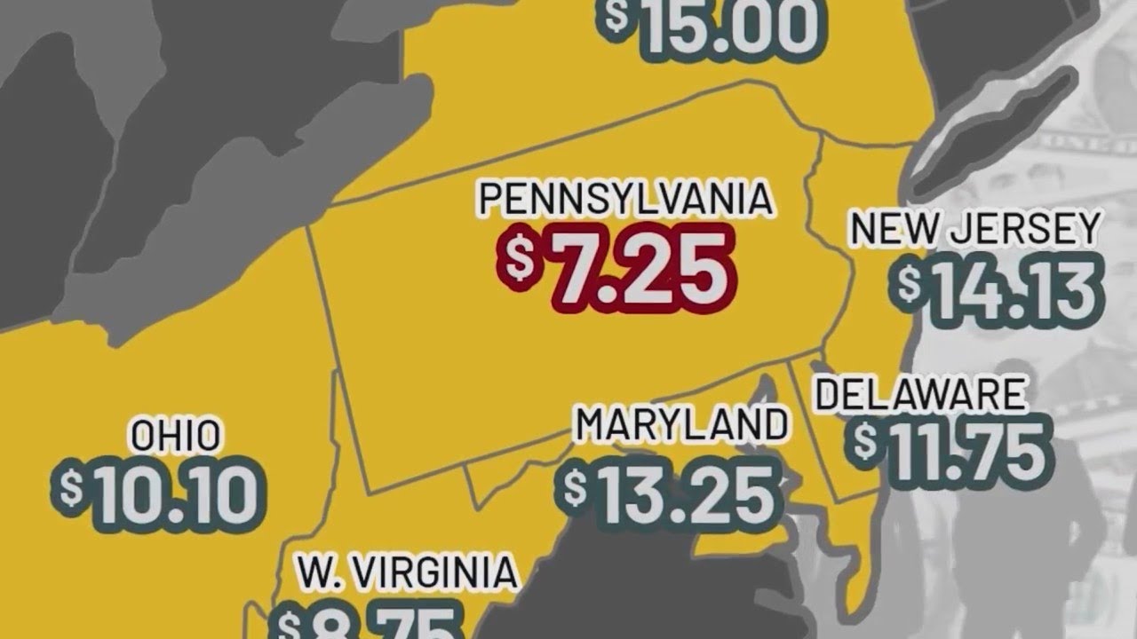 Pennsylvania House passes $15 minimum wage bill
