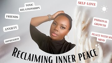 Reclaiming inner peace: personal growth, meditation, mindfulness, journaling and setting boundaries