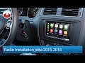 Radio Installation Volkswagen Jetta 2016-2018