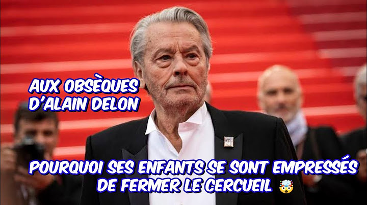 Aux obsèques d’Alain Delon, pourquoi ses enfants se sont empressés de fermer le cercueil ?