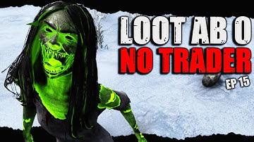 Loot Abundance 0, No Trader Challenge - The Scavenger EP15 - 7 Days to Die