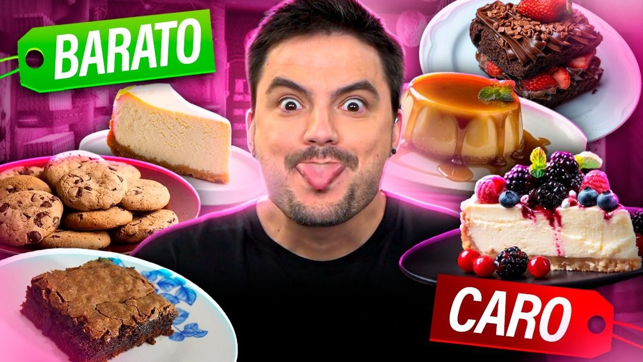 DESAFIO DA SOBREMESA | CARO VS BARATO