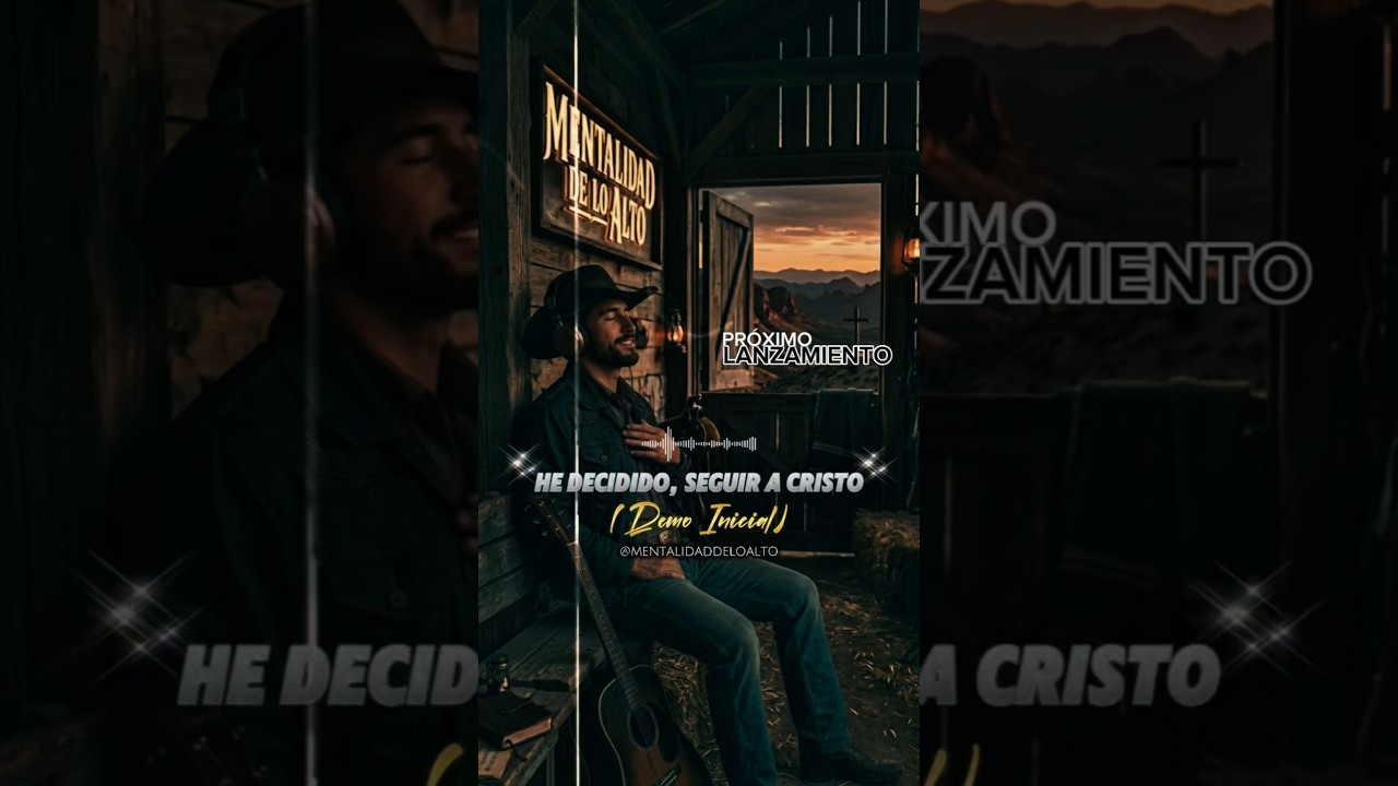 He Decidido,Seguir a Cristo - Mentalidad de lo Alto | Country Cristiano. Próximo Lanzamiento #praise