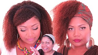 THIS WIG EXCEEDED MY EXPECTATIONS! UNBOXING \& 7 STYLING OPTIONS ! ft HerGivenHair #naturalhair #wig