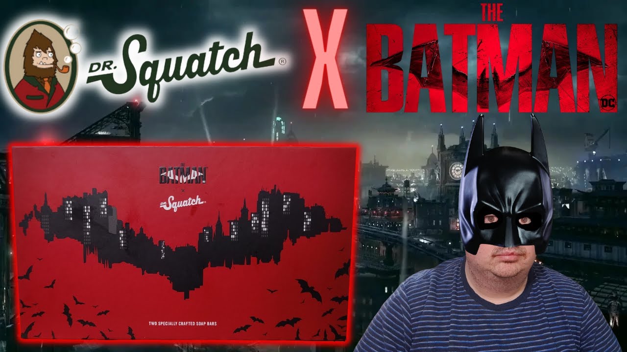 UNBOXING* DR. SQUATCH X THE BATMAN!! 