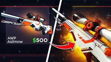 I GOT A $500 AWP ASIIMOV ON HELLCASE $9 CASE!