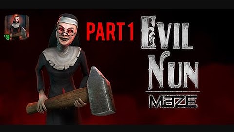 evil nun maze : Endless escape walkthrough - part1 - level 1 to 10 - android and ios