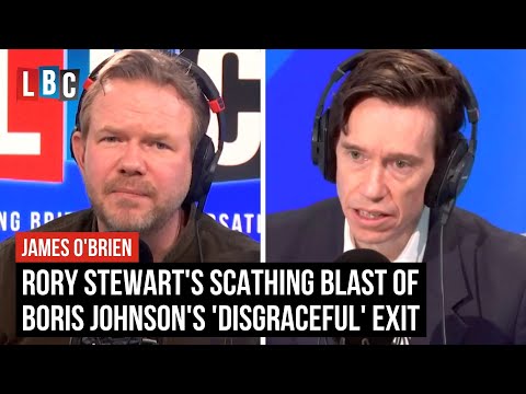 Rory Stewart's scathing blast of Boris Johnson's 'disgraceful' exit | LBC